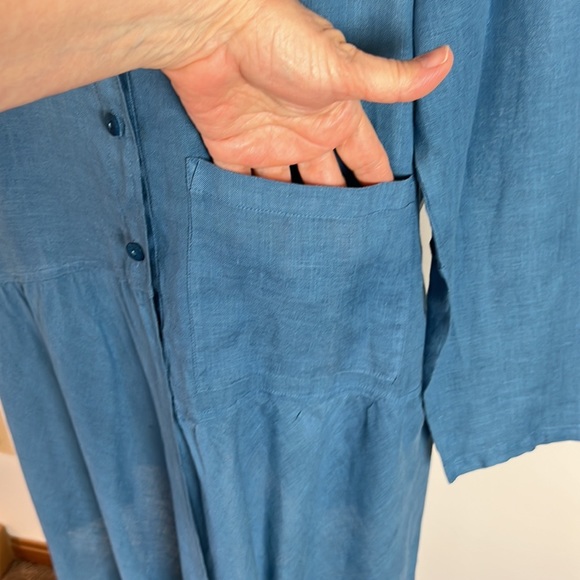 Linen Dress, Duster, Tunic - Picture 2 of 7